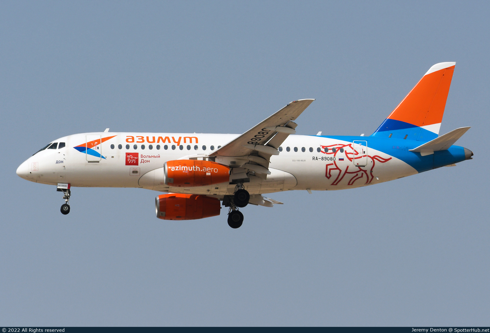 Photo of RA-89080 - Sukhoi Superjet 100-95LR operated by azimuth