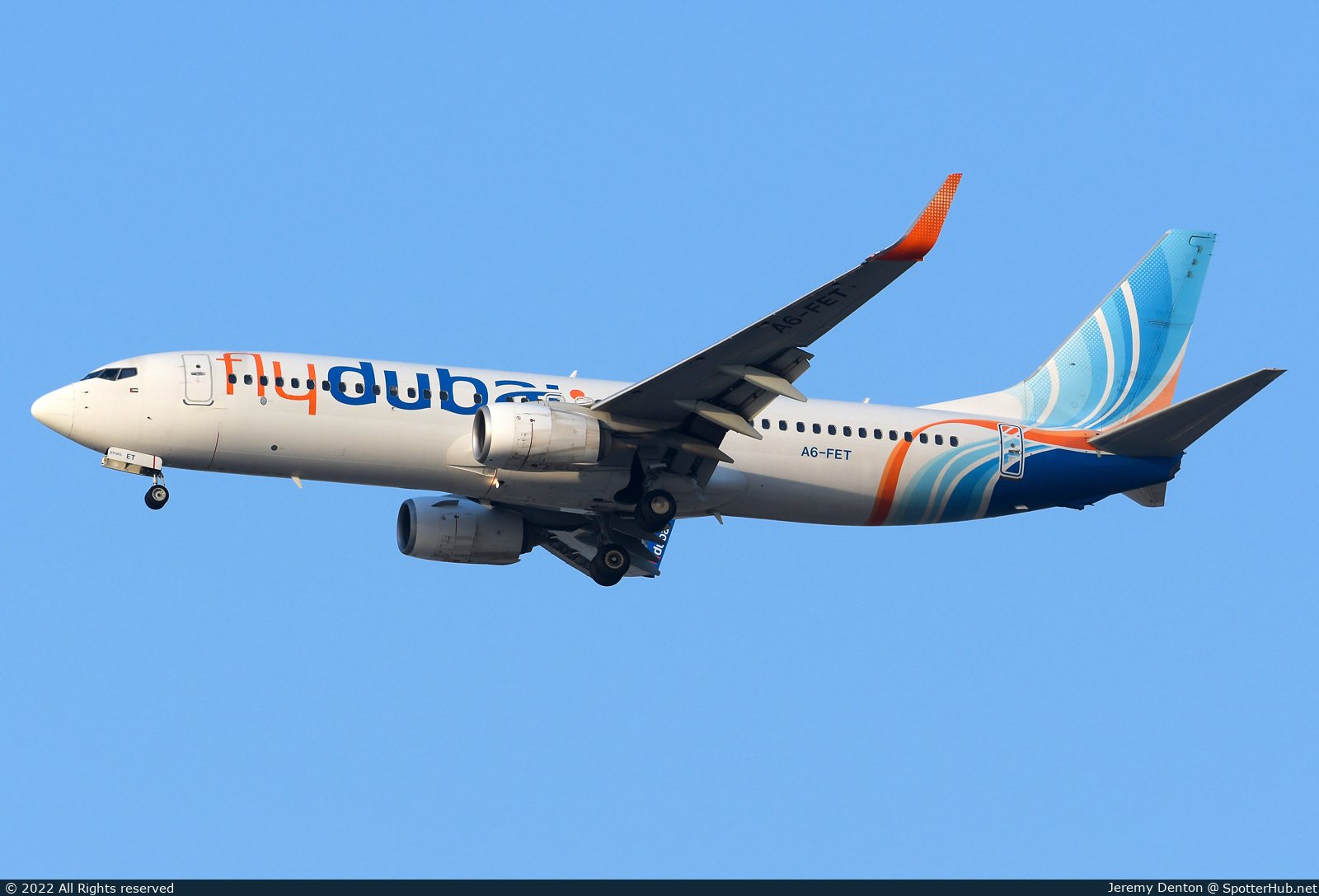 Photo of A6-FET - Boeing 737-8KN operated by flydubai