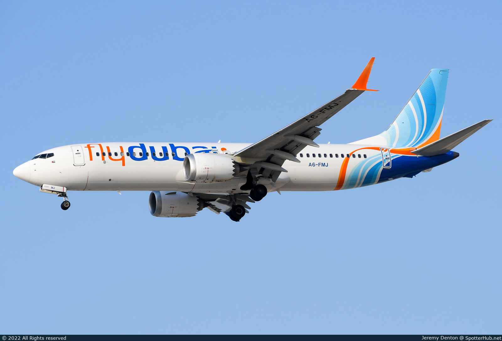 Photo of A6-FMJ - Boeing 737 MAX 8 operated by flydubai