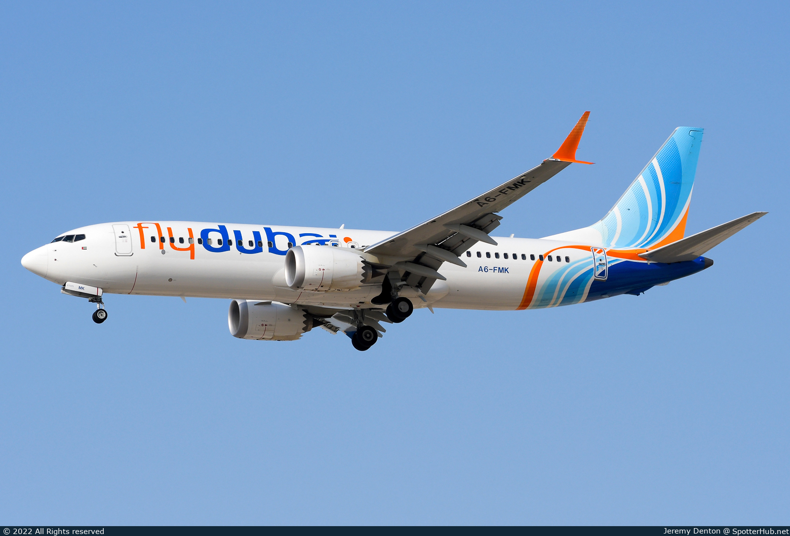 Photo of A6-FMK - Boeing 737 MAX 8 operated by flydubai
