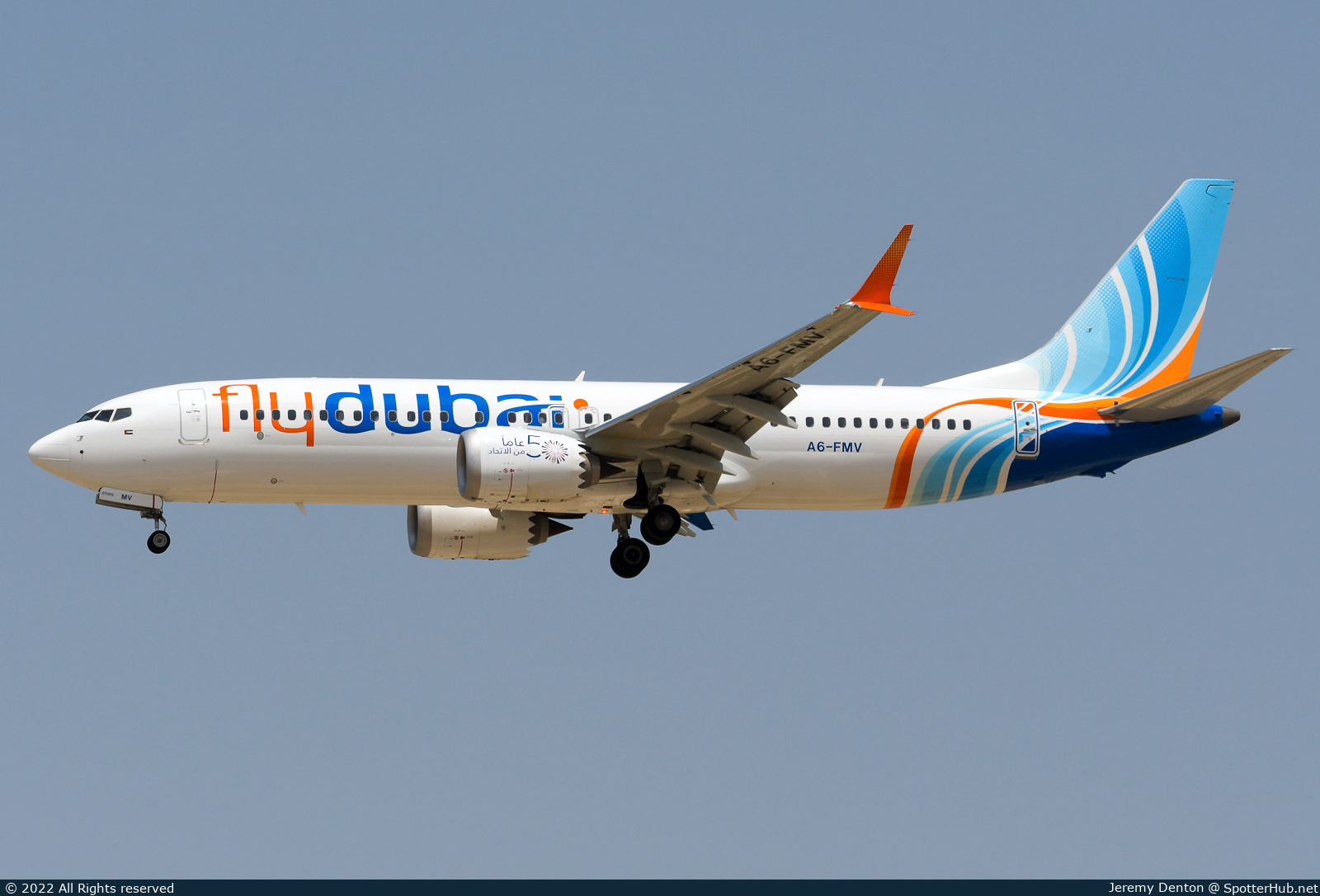 Photo of A6-FMV - Boeing 737 MAX 8 operated by flydubai