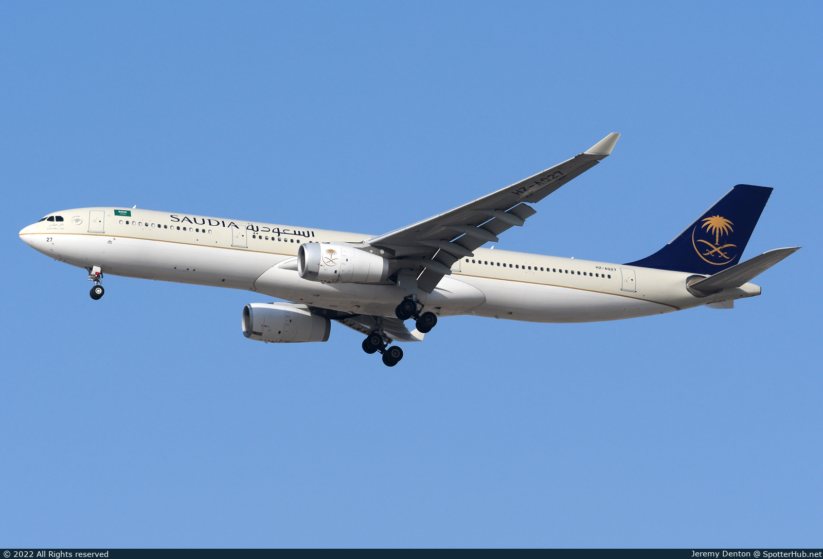 Photo of HZ-AQ27 - Airbus A330-343 operated by Saudia