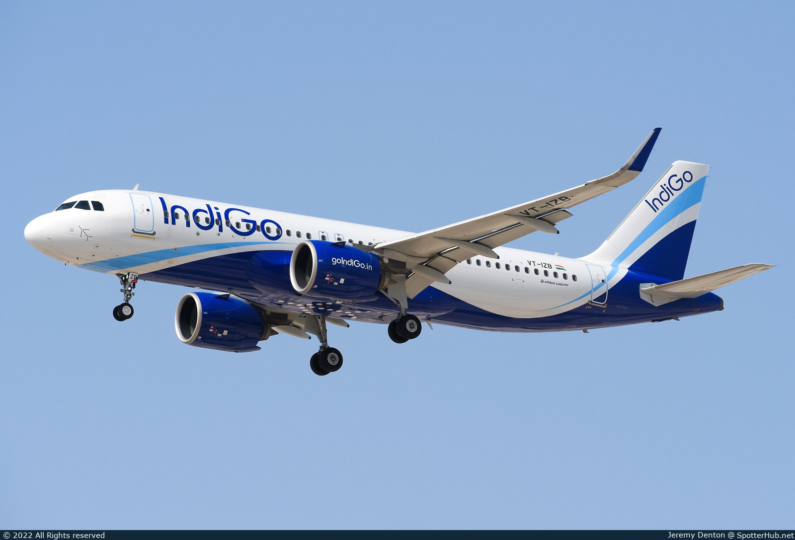 Photo of VT-IZB - Airbus A320-271N operated by IndiGo