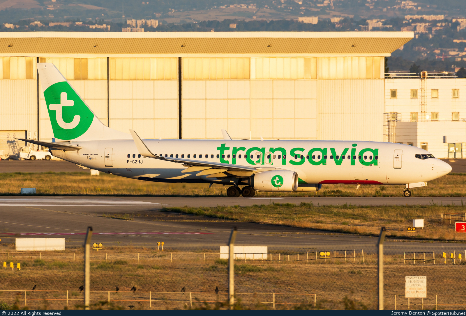 Photo of F-GZHJ - Boeing 737-86J operated by Transavia France