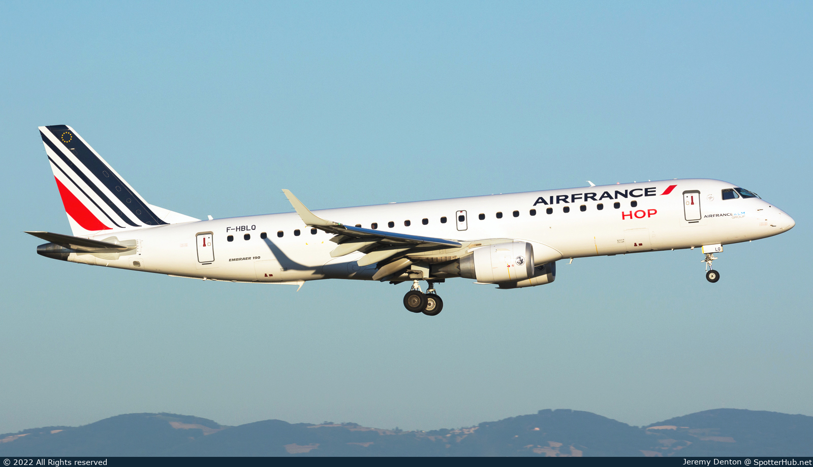 Photo of F-HBLQ - Embraer ERJ-190STD operated by Air France HOP