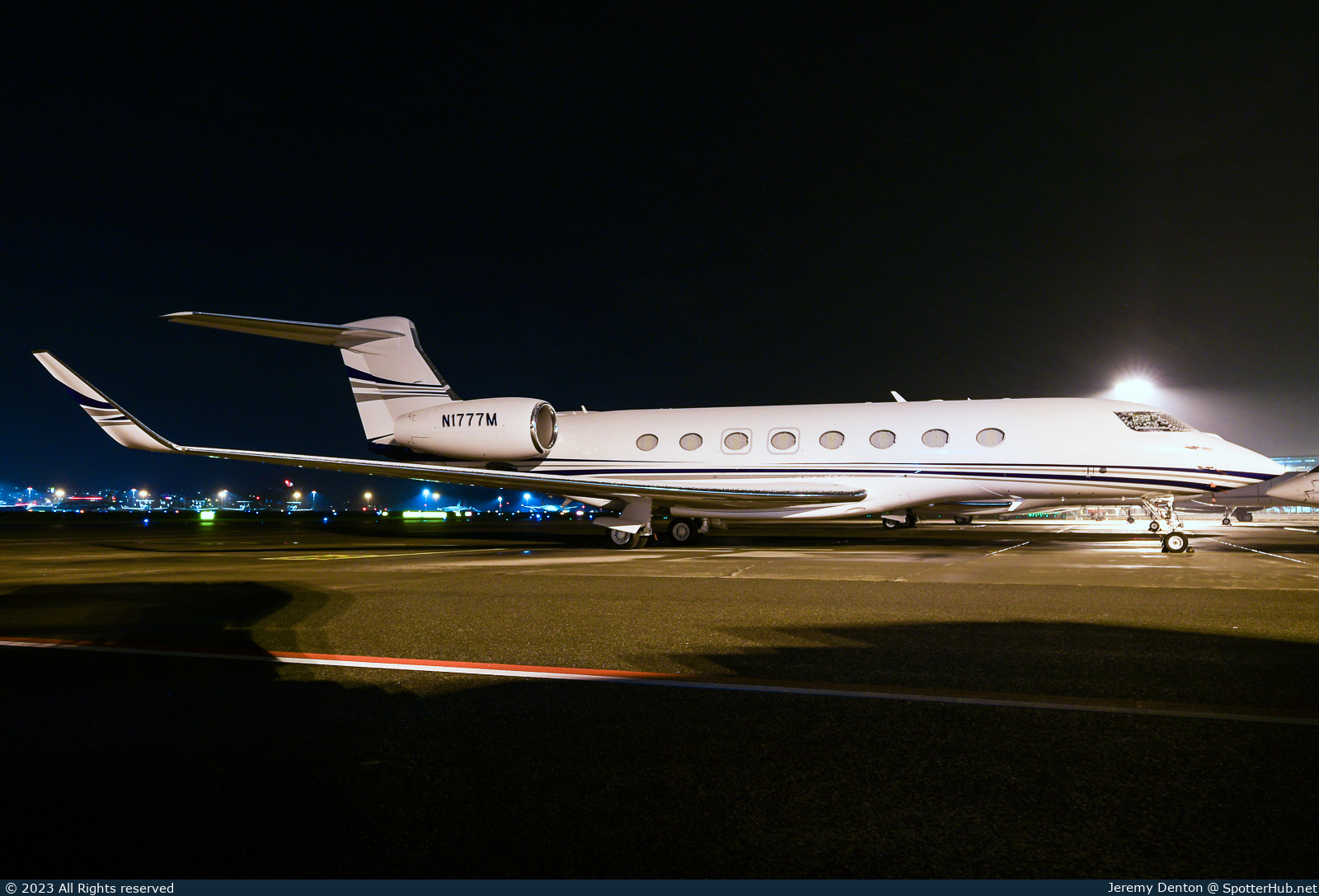 Photo of N1777M - Gulfstream G650 operated by BlackRock Financial Management