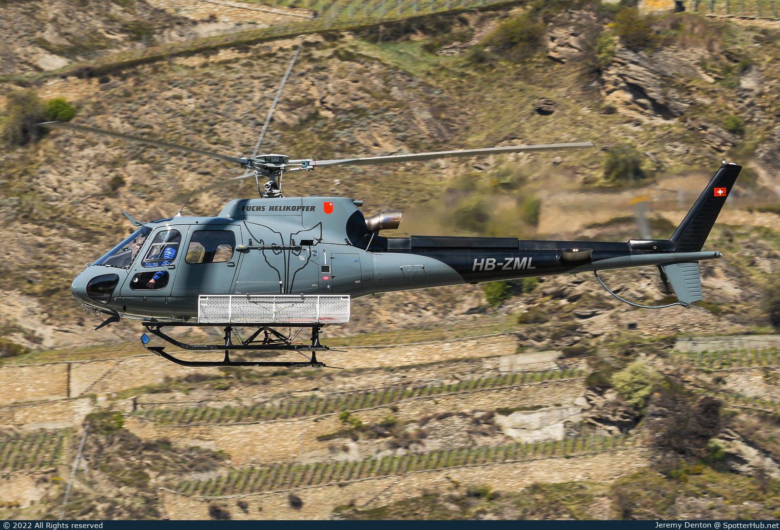 Photo of HB-ZML - Airbus Helicopters H125 operated by Fuchs Helikopter