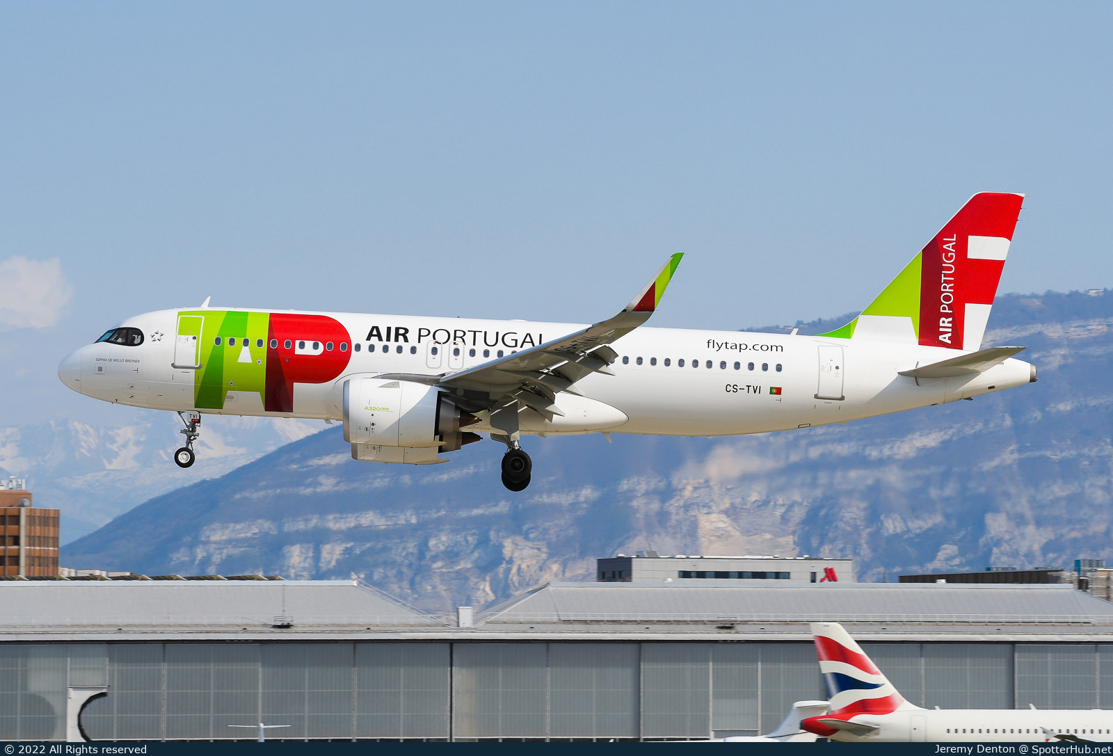 Photo of CS-TVI - Airbus A320-251N operated by TAP Air Portugal