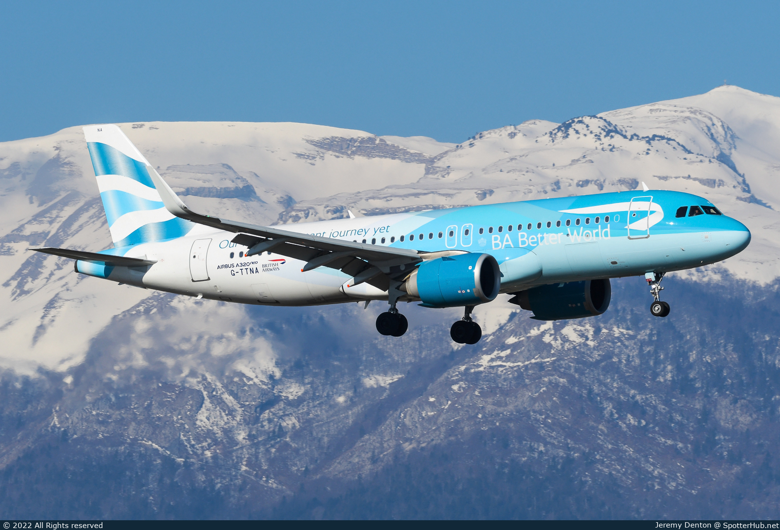 Photo of G-TTNA - Airbus A320-251N operated by British Airways