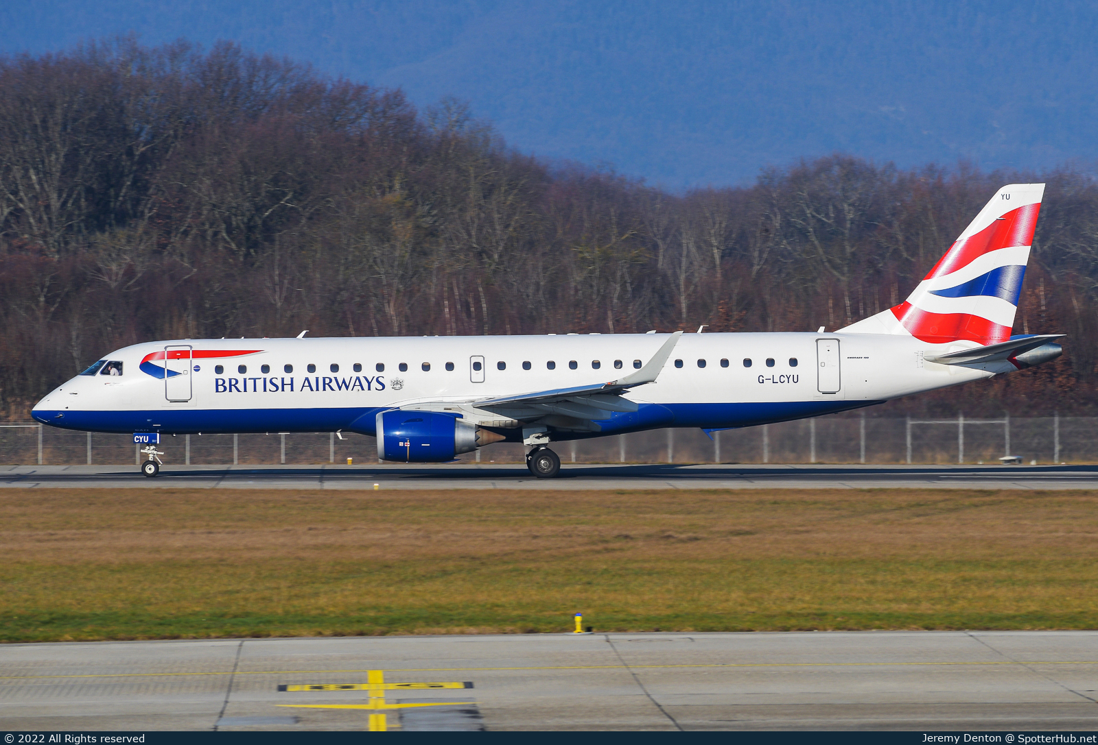 Photo of G-LCYU - Embraer ERJ-190SR operated by BA CityFlyer