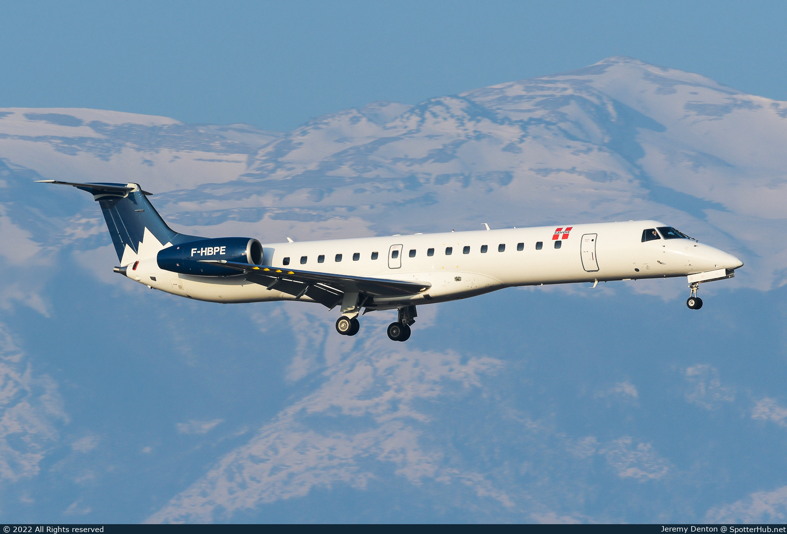 Photo of F-HBPE - Embraer ERJ-145LR operated by Pan Européenne Air Service