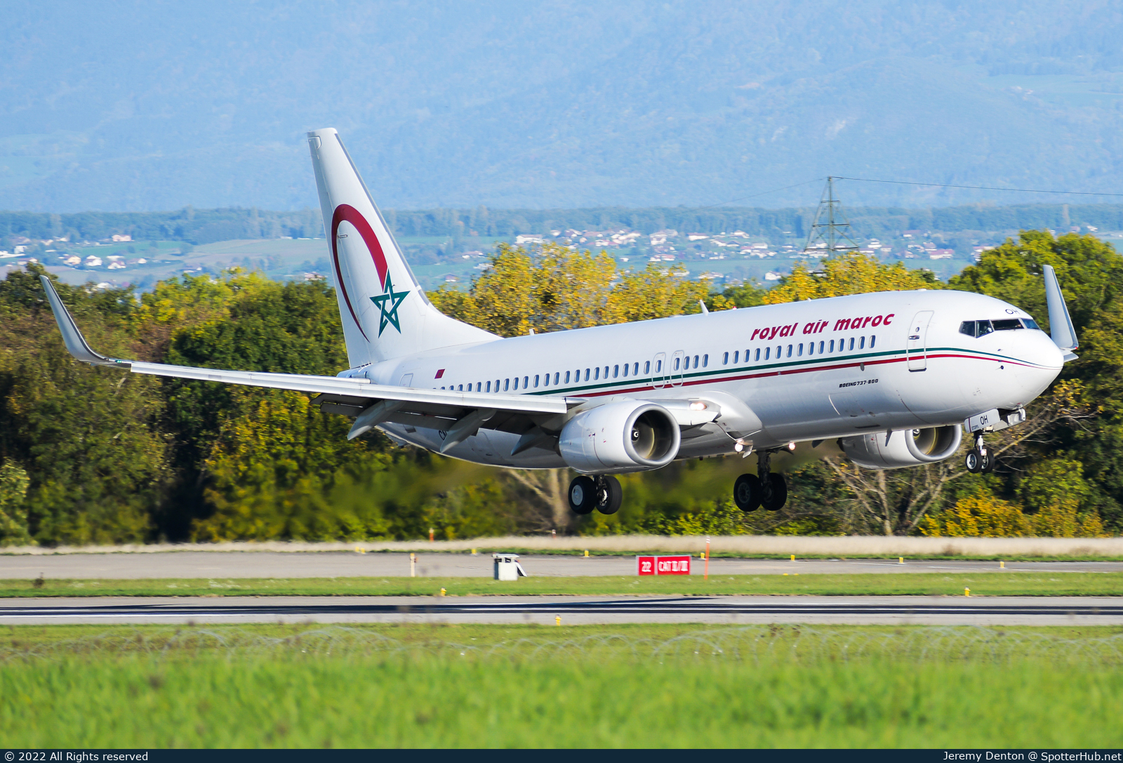 Photo of CN-ROH - Boeing 737-85P operated by Royal Air Maroc