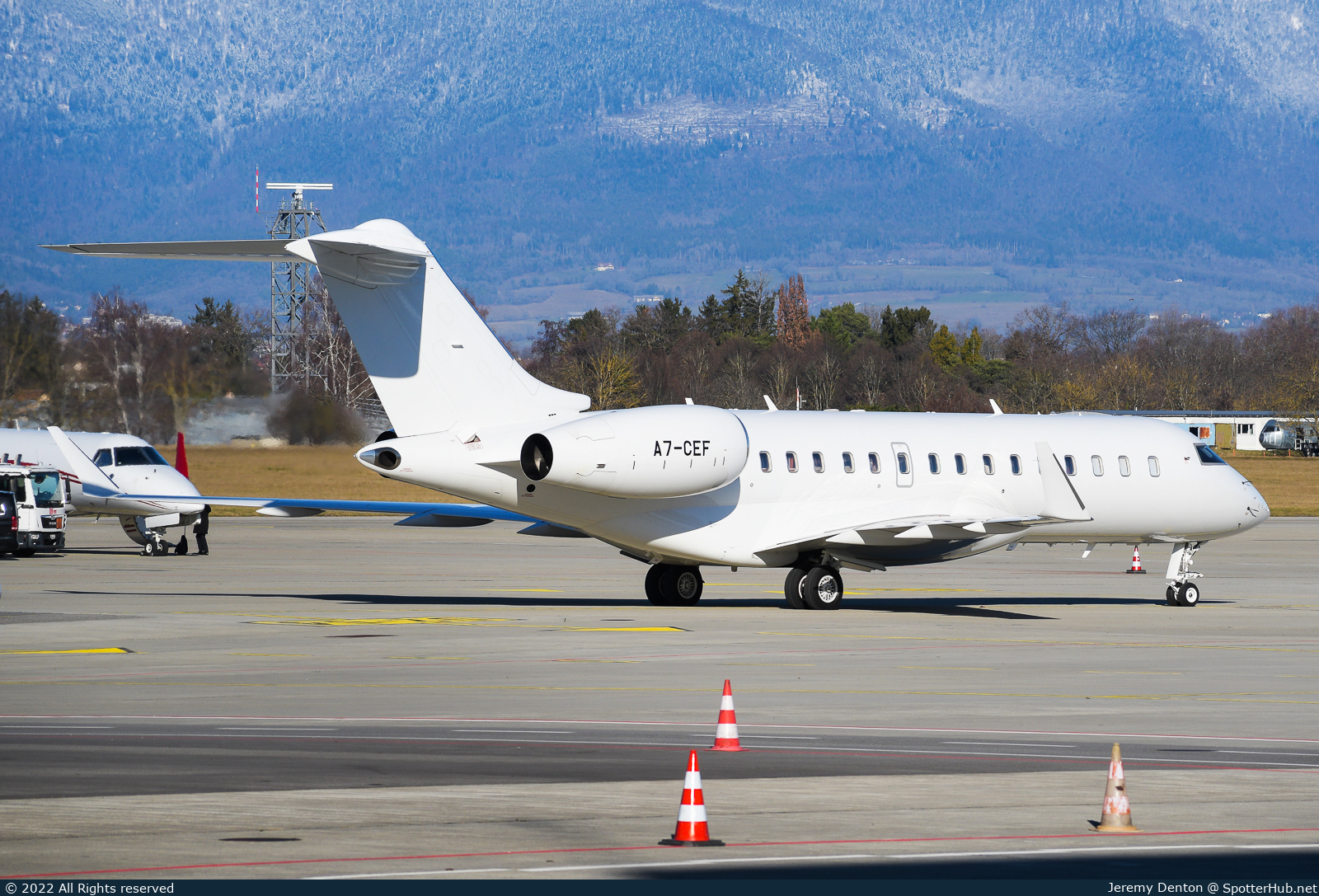 Photo of A7-CEF - Bombardier Global Express XRS operated by Qatar Executive