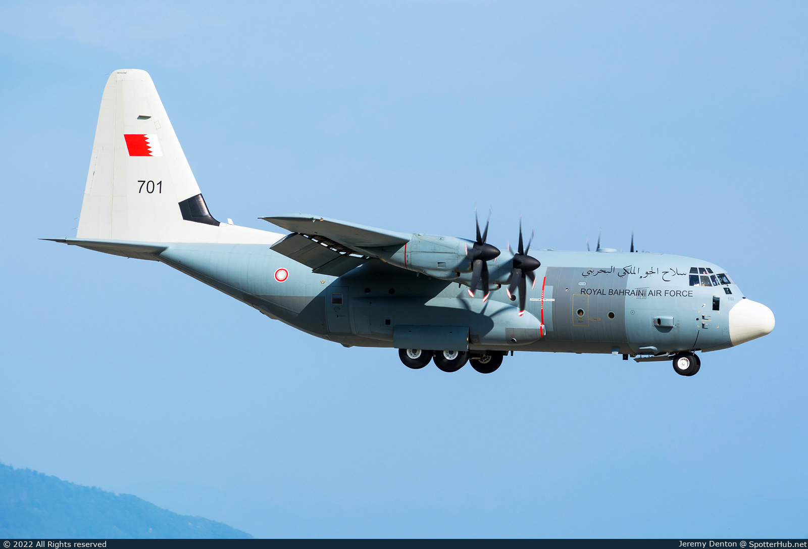 Photo of 701 - Lockheed Hercules C.5 operated by Royal Bahraini Air Force