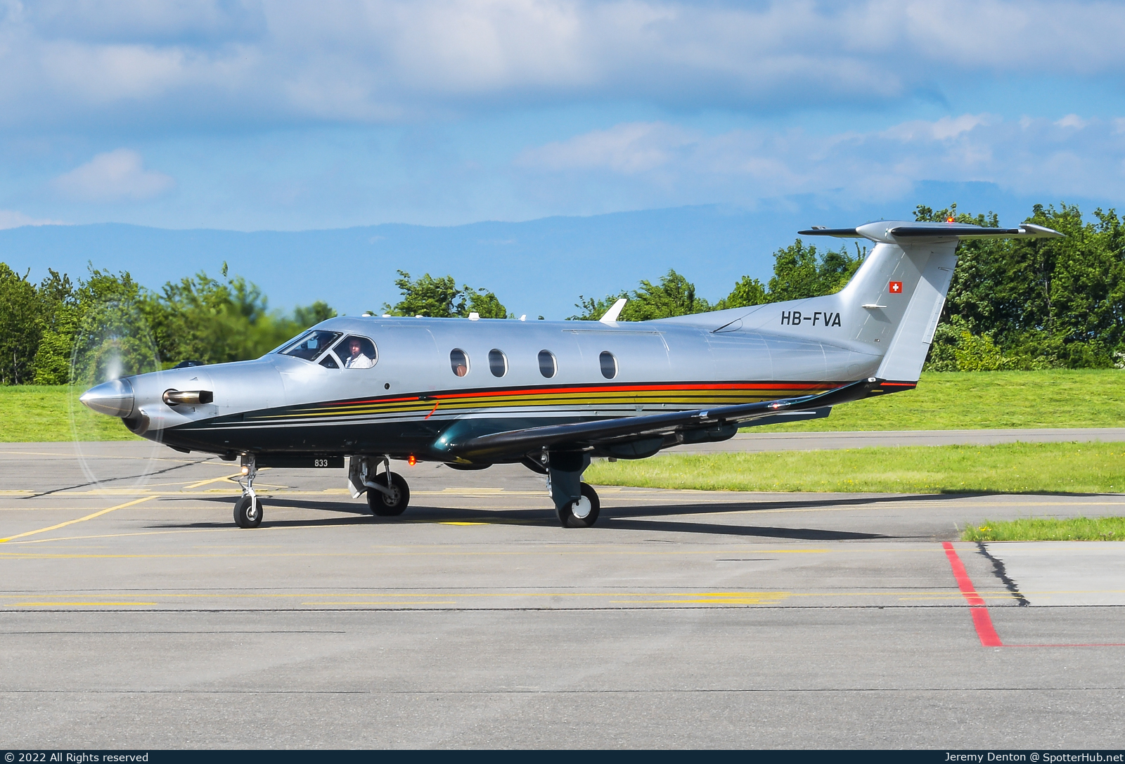 Photo of HB-FVA - Pilatus PC-12/47 operated by Fly 7 Executive Aviation