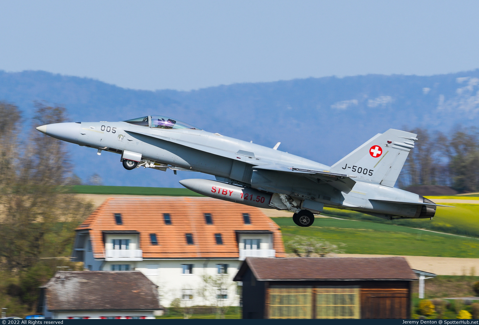 Photo of J-5005 - McDonnell Douglas F/A-18C Hornet operated by Swiss Air Force