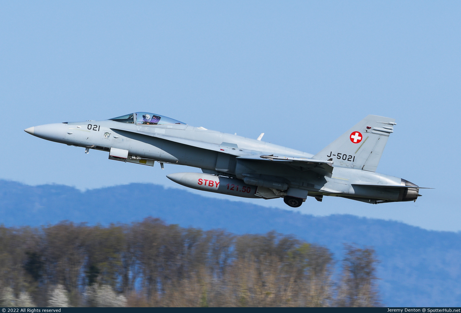 Photo of J-5021 - McDonnell Douglas F/A-18C Hornet operated by Swiss Air Force