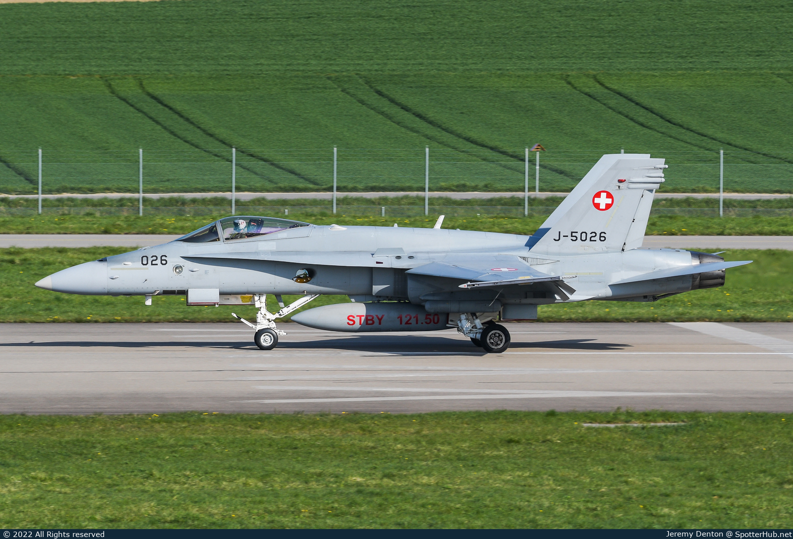 Photo of J-5026 - McDonnell Douglas F/A-18C Hornet operated by Swiss Air Force