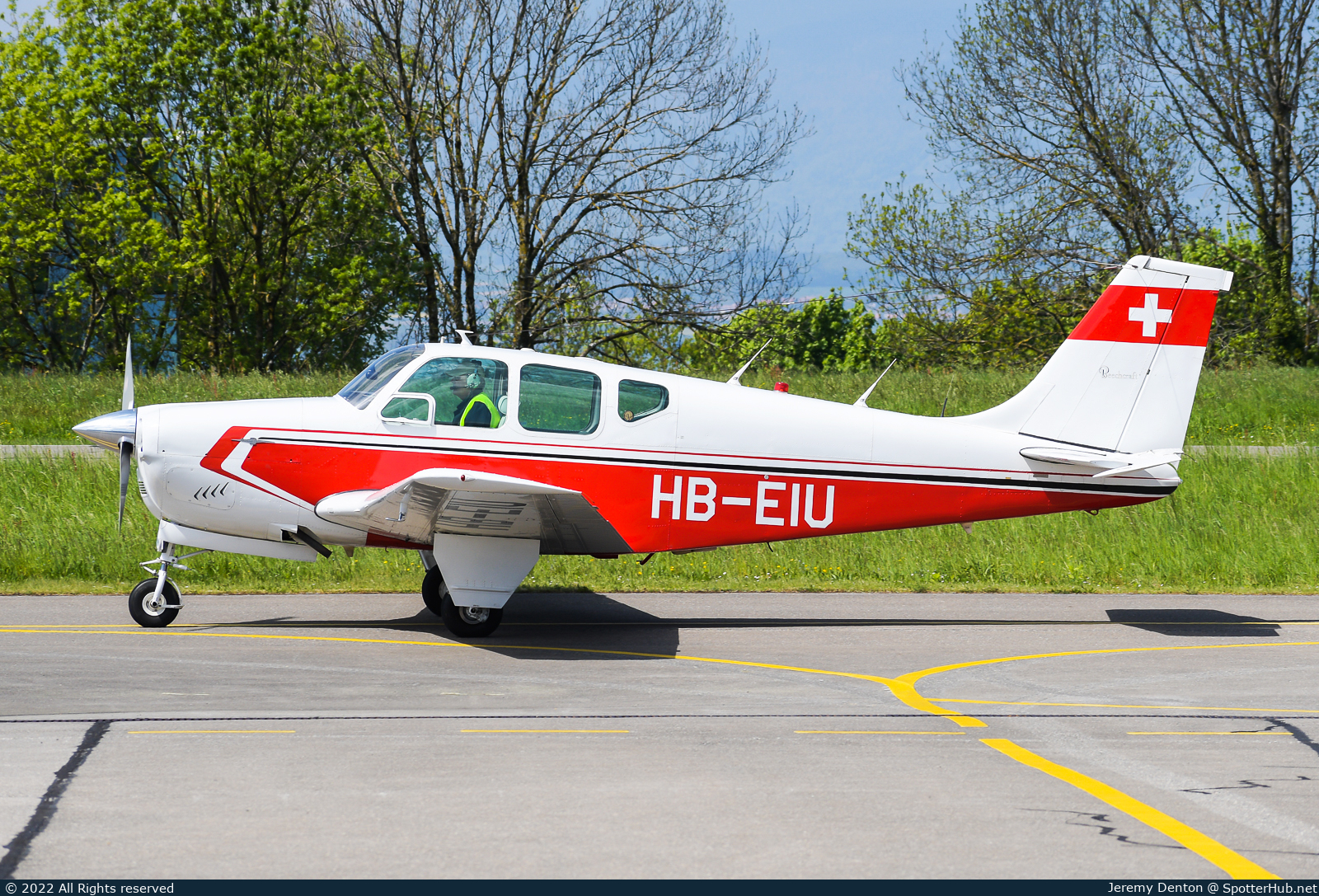 Photo of HB-EIU - Beechcraft 35-B33 Debonair operated by Private