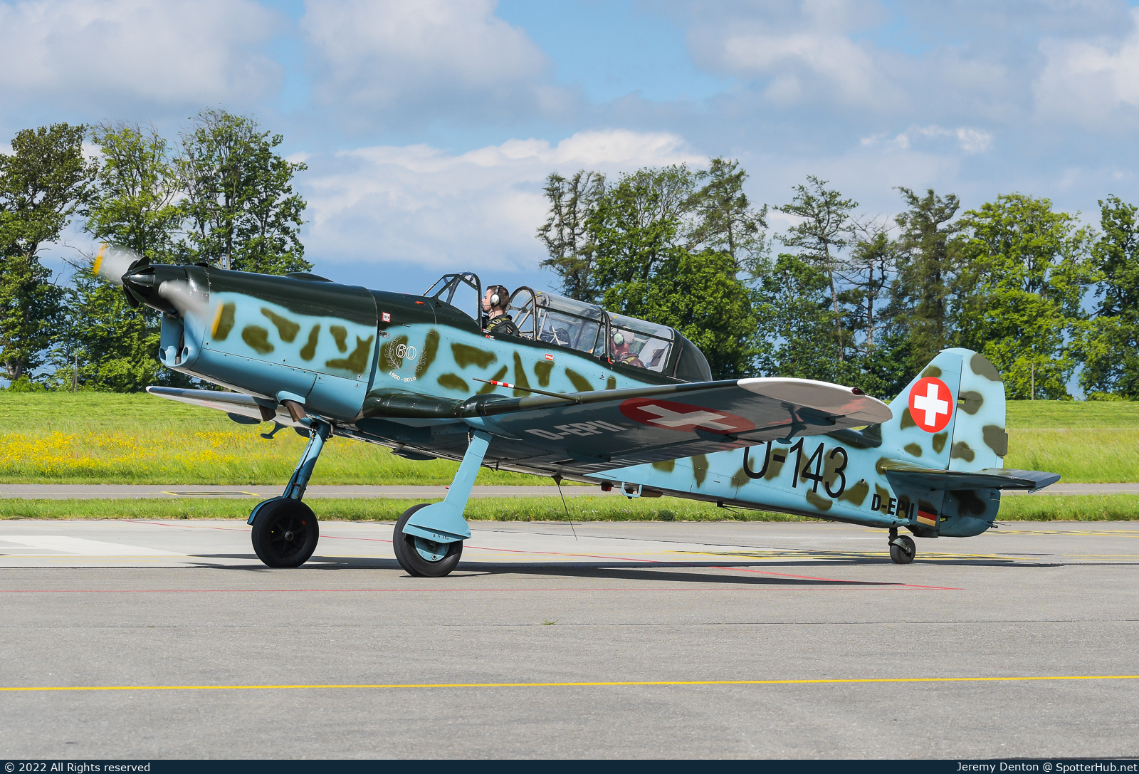 Photo of D-EPII - Pilatus P-2-06 operated by Private