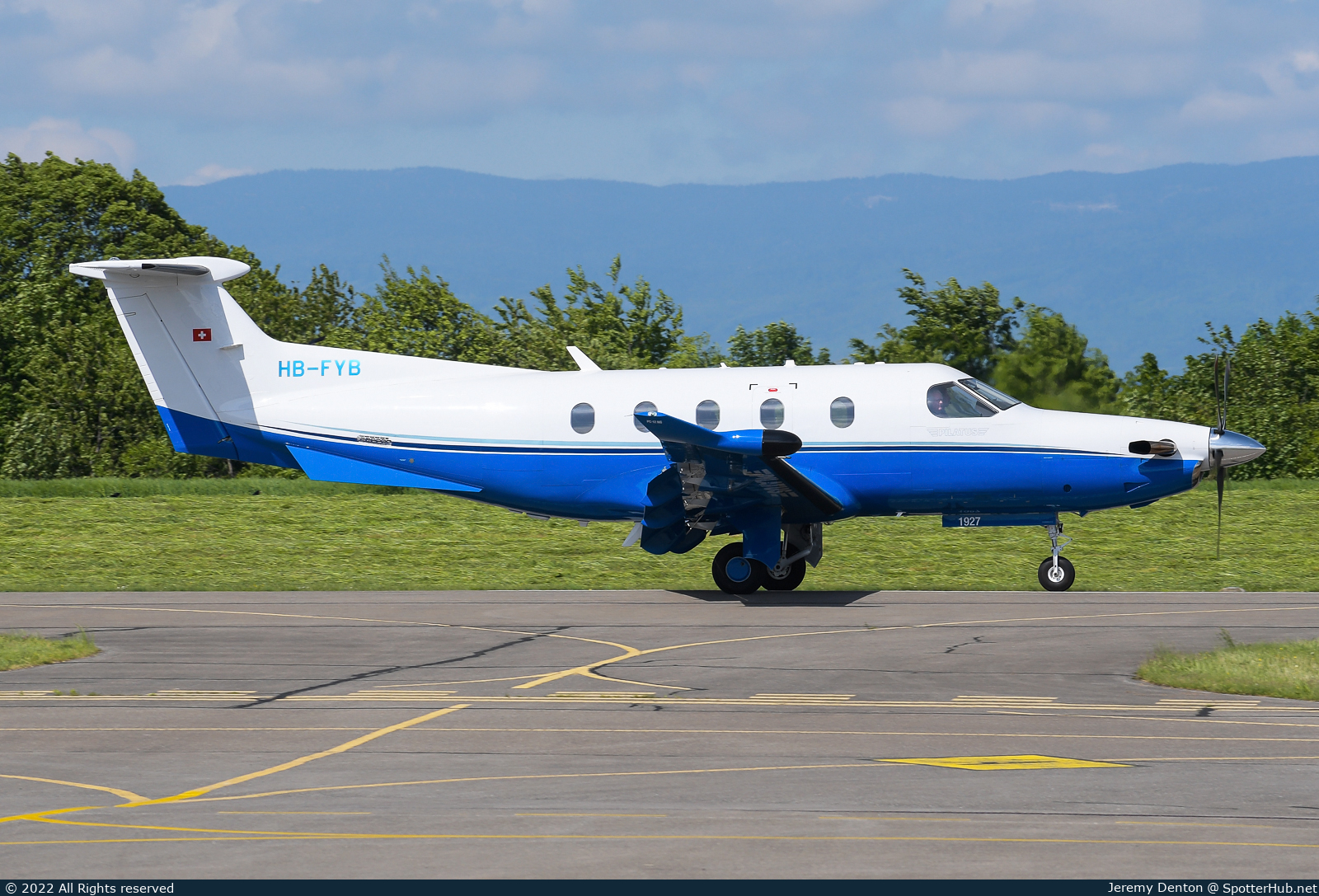 Photo of HB-FYB - Pilatus PC-12 NG operated by Pilatus Business Aircraft