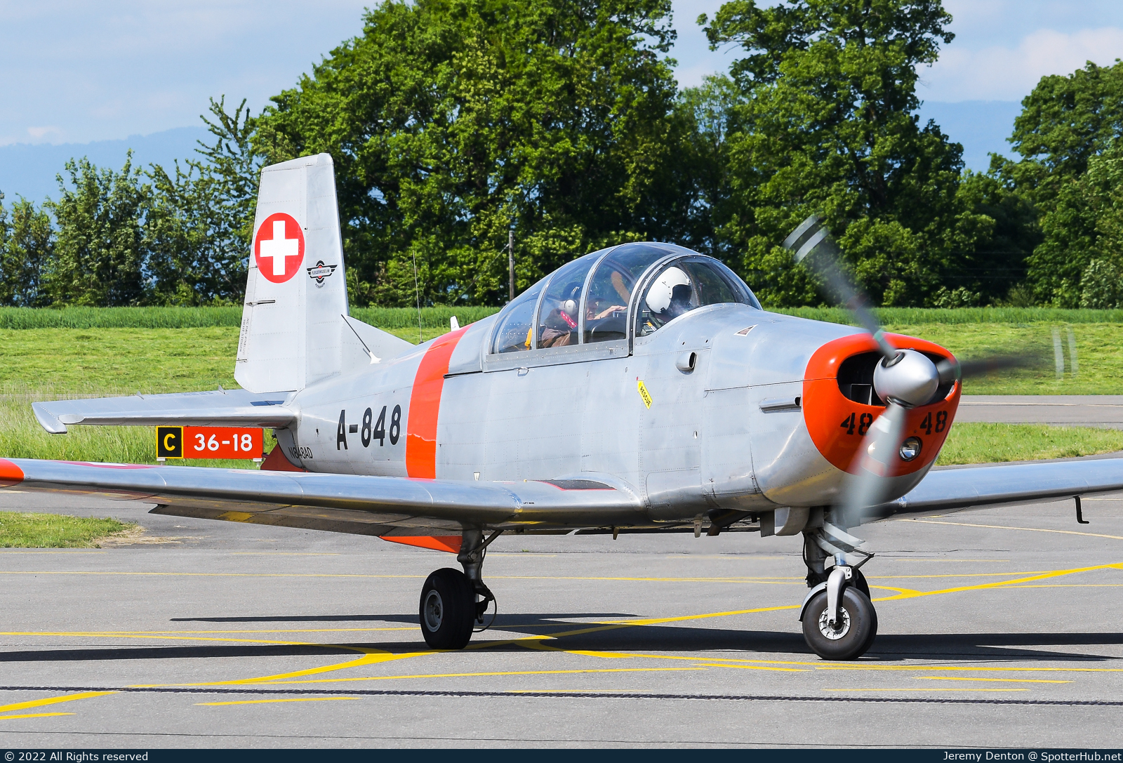 Photo of N848AD - Pilatus P-3-05 operated by Fliegermuseum Altenrhein