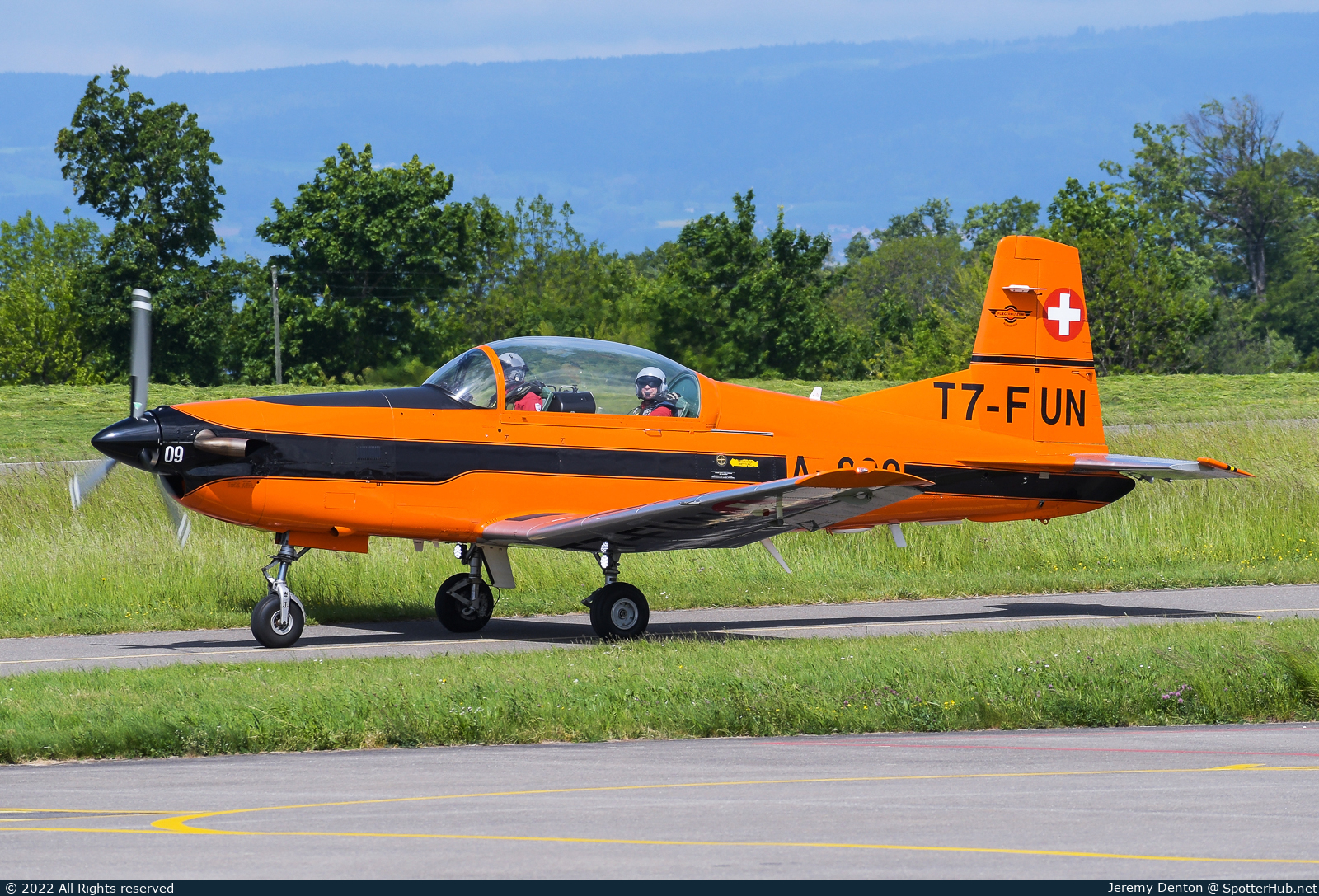 Photo of T7-FUN - Pilatus PC-7 operated by Fliegermuseum Altenrhein
