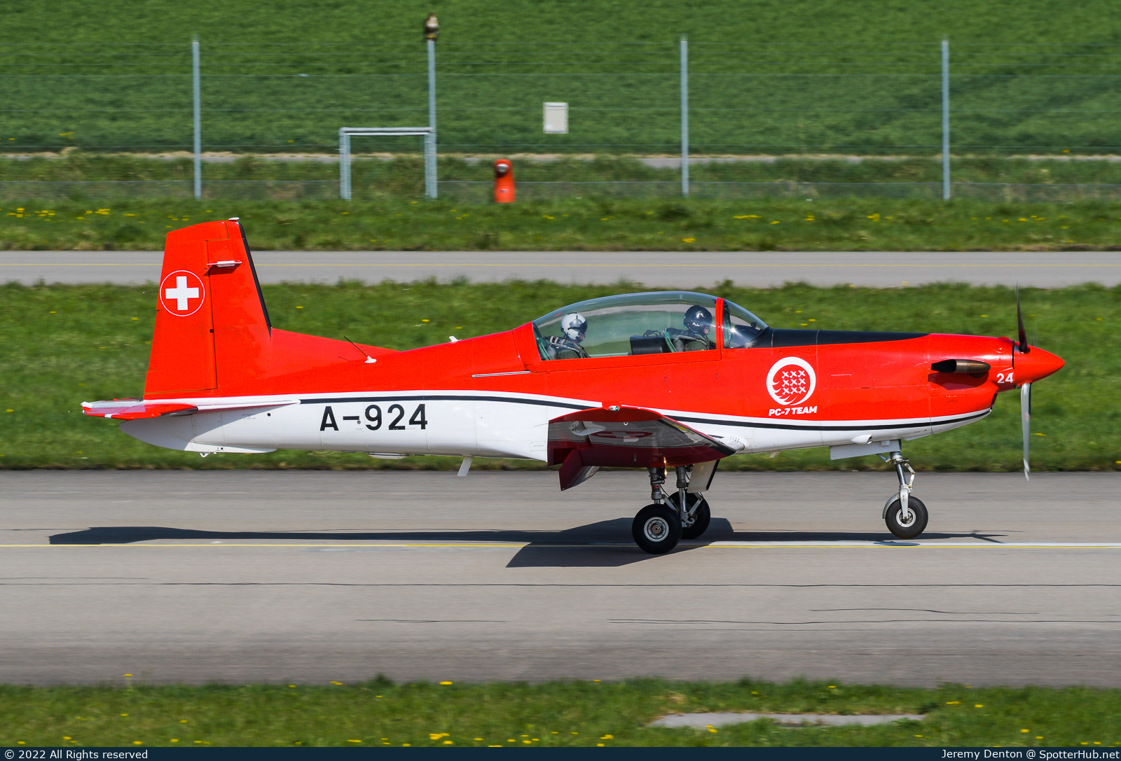Photo of A-924 - Pilatus PC-7 operated by Swiss Air Force