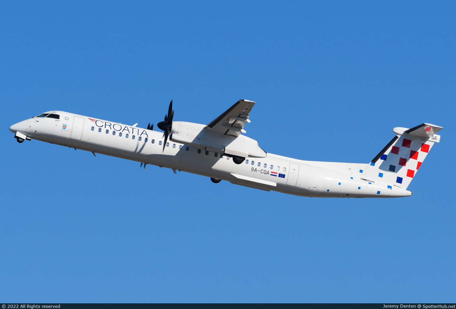 Photo of 9A-CQA - Bombardier DHC-8-402 Dash 8 Q400 operated by Croatia Airlines
