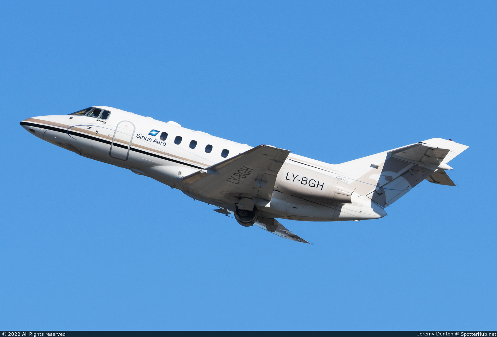 Photo of LY-BGH - Hawker Beechcraft 750 operated by Charter Jets