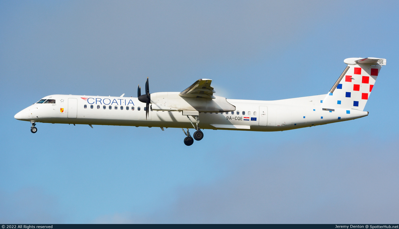 Photo of 9A-CQE - Bombardier DHC-8-402 Dash 8 Q400 operated by Croatia Airlines