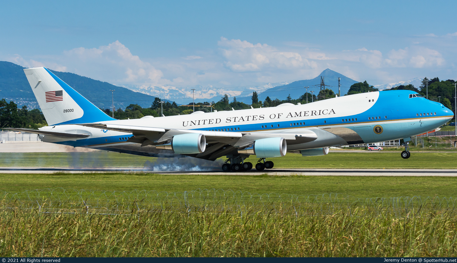 Photo of 82-8000 - Boeing VC-25A operated by US Air Force
