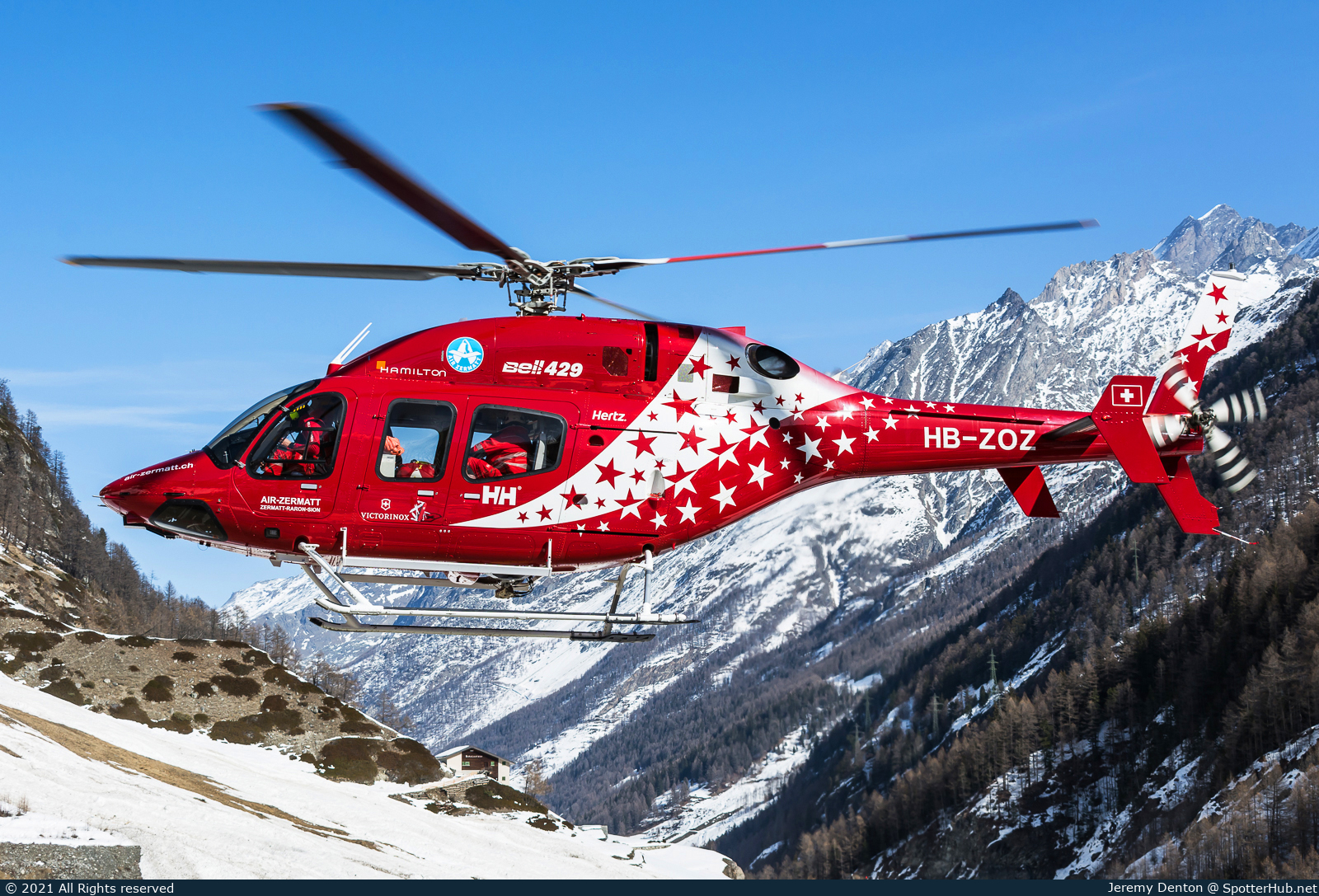 Photo of HB-ZOZ - Bell 429 GlobalRanger operated by Air Zermatt