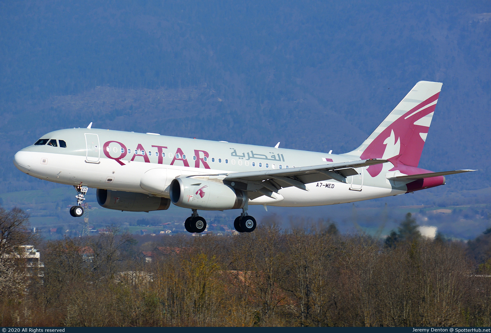 Photo of A7-MED - Airbus A319-133(CJ) operated by Qatar Amiri Flight