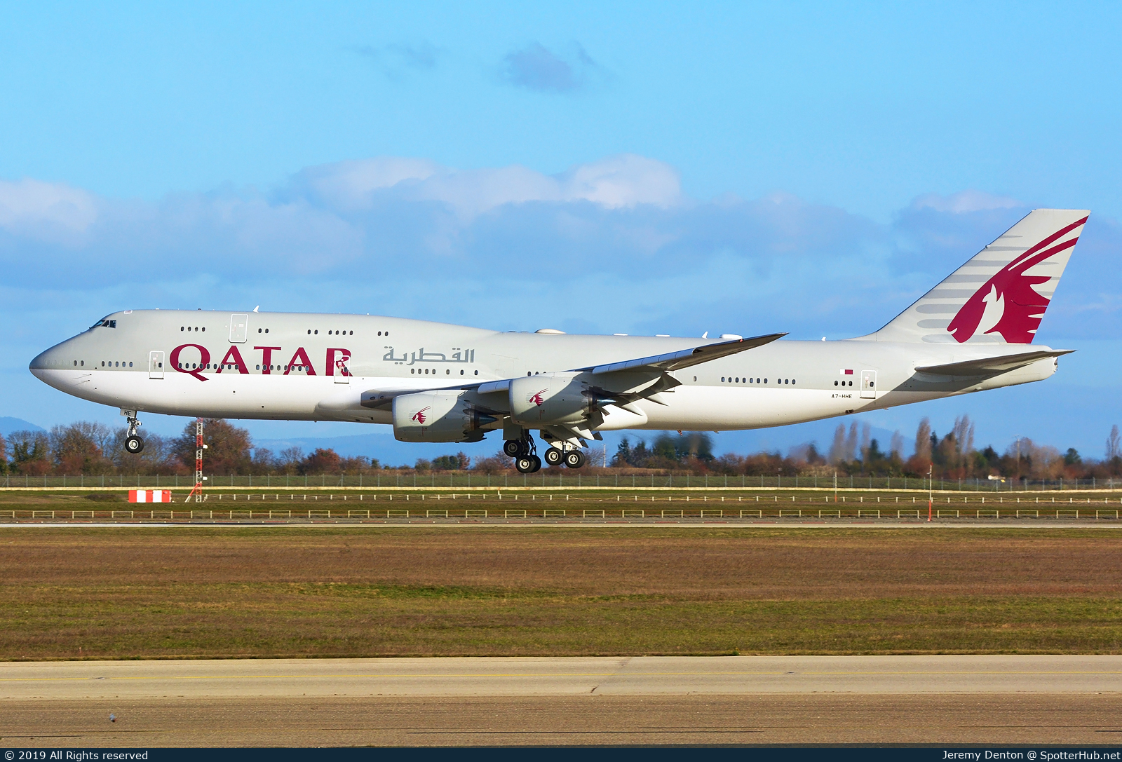 Photo of A7-HHE - Boeing 747-8KB(BBJ) operated by Qatar Amiri Flight
