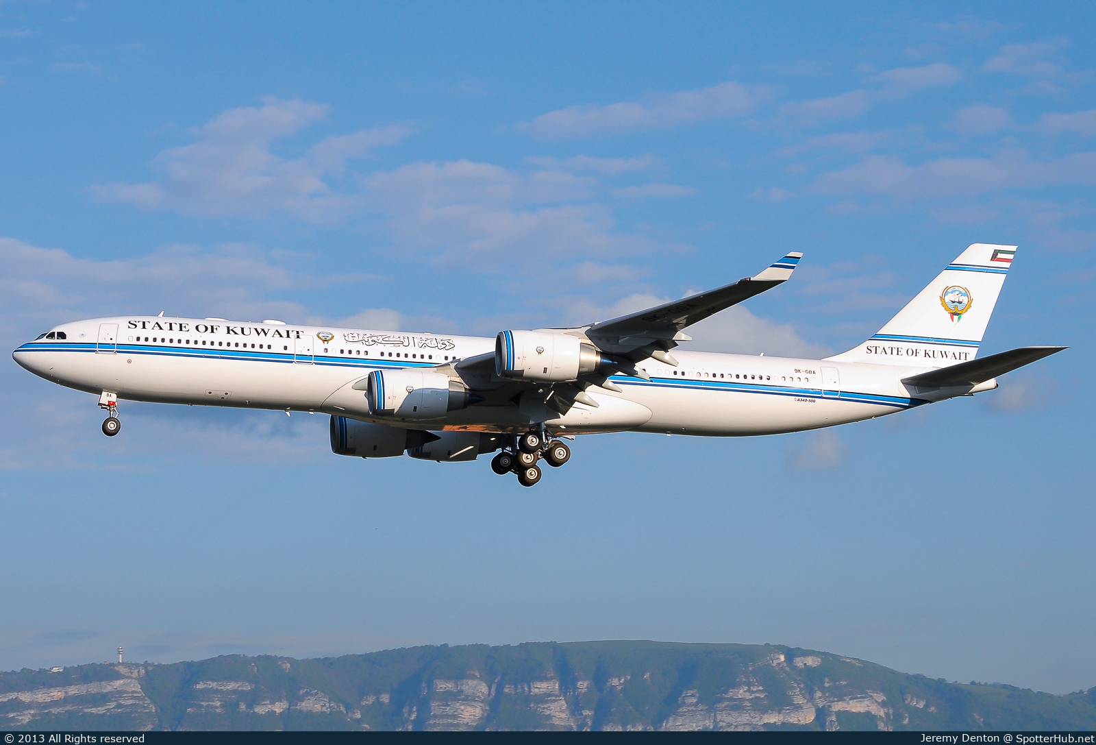 Photo of 9K-GBA - Airbus A340-541 operated by Government of Kuwait