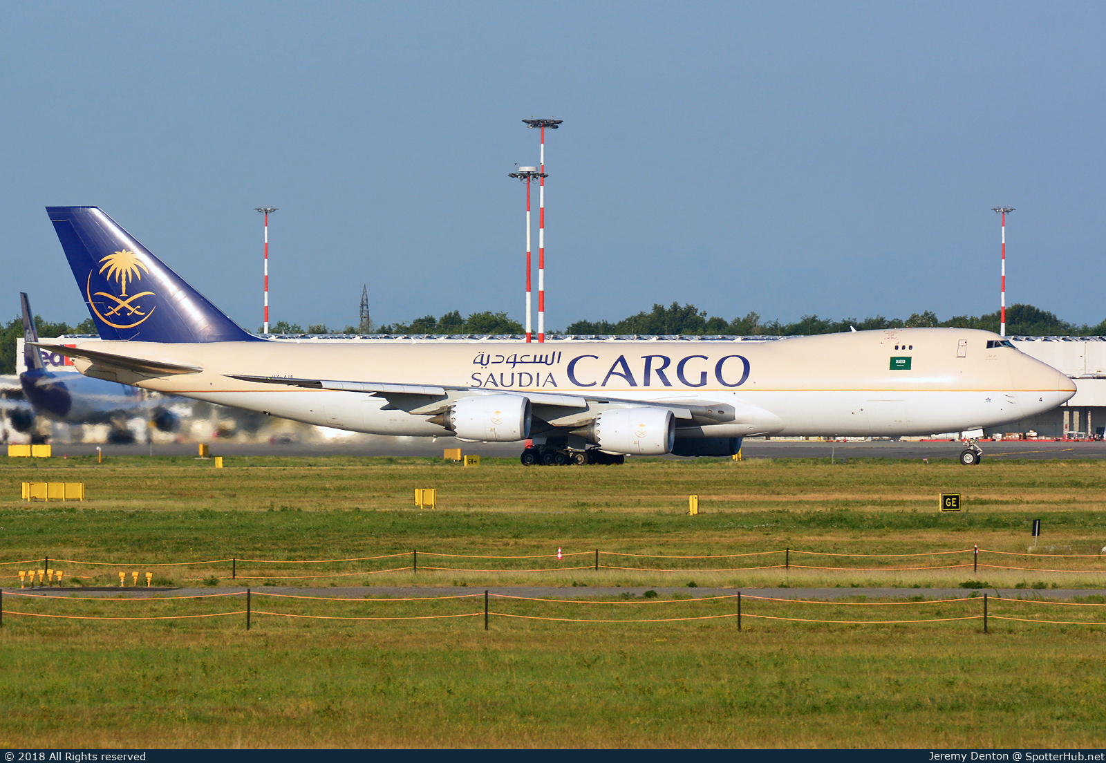 Photo of HZ-AI4 - Boeing 747-87UF operated by Saudia Cargo
