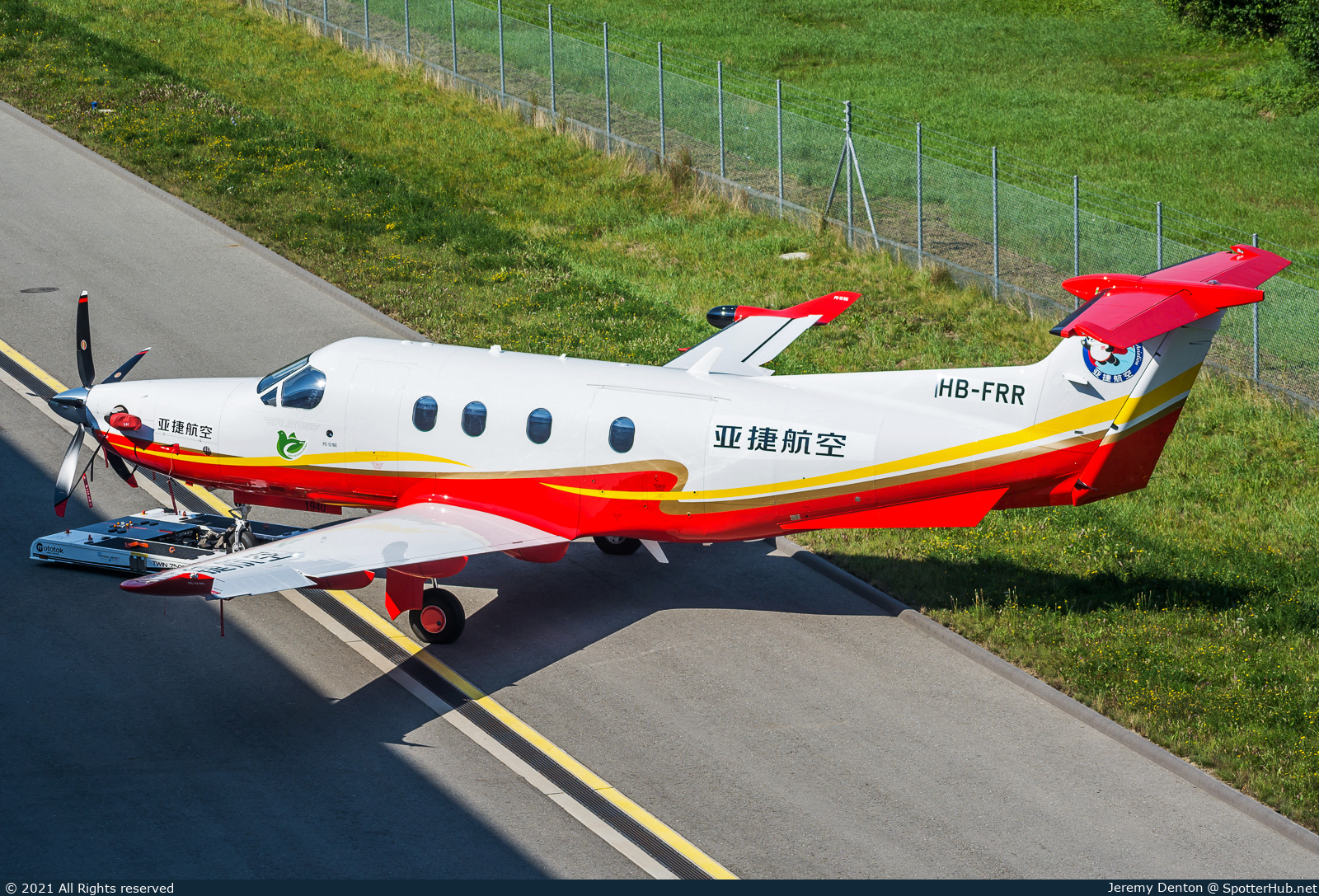 Photo of HB-FRR - Pilatus PC-12 NG operated by Asian Express General Aviation
