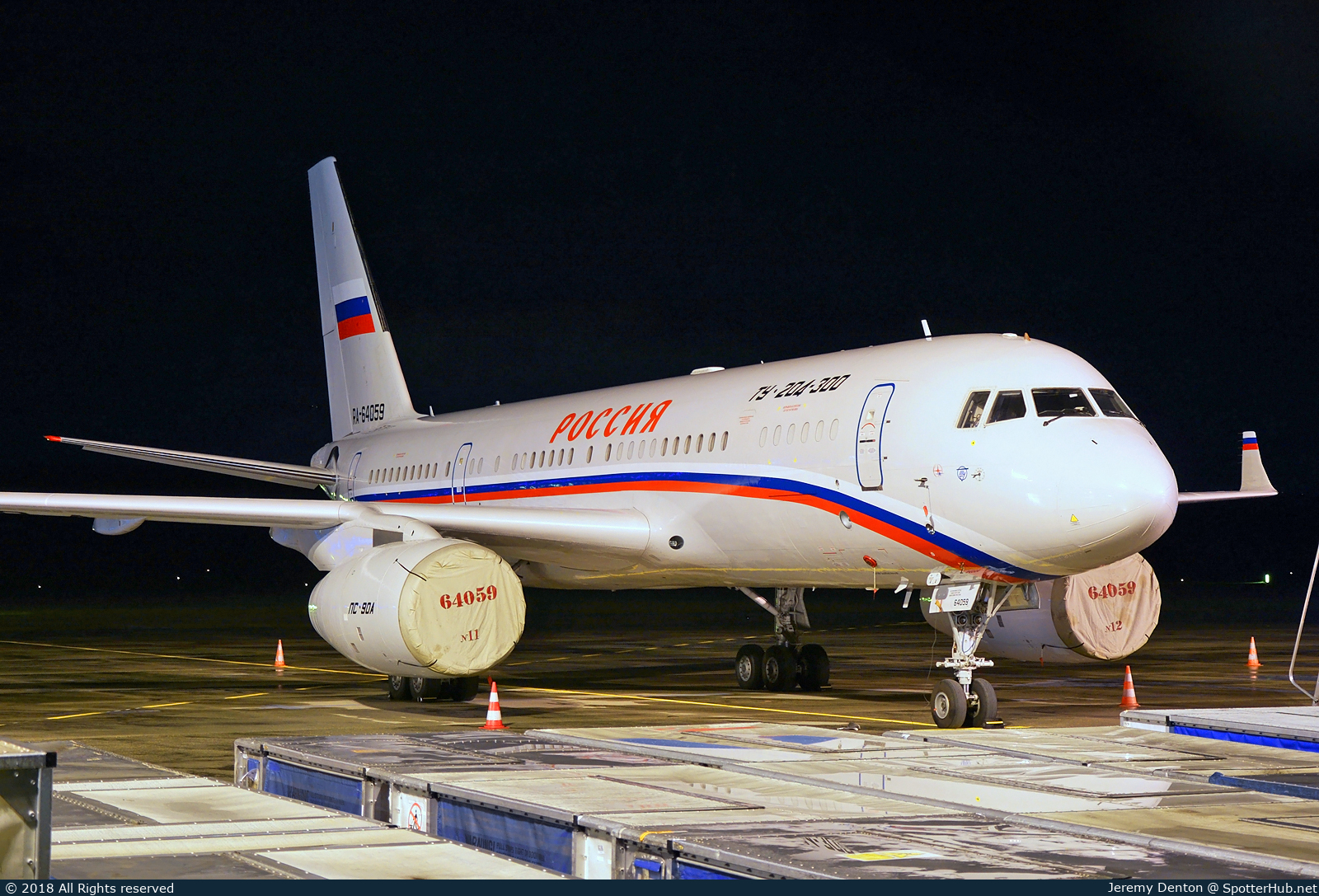 Photo of RA-64059 - Tupolev Tu-204-300 operated by Rossiya Special Flight Detachment