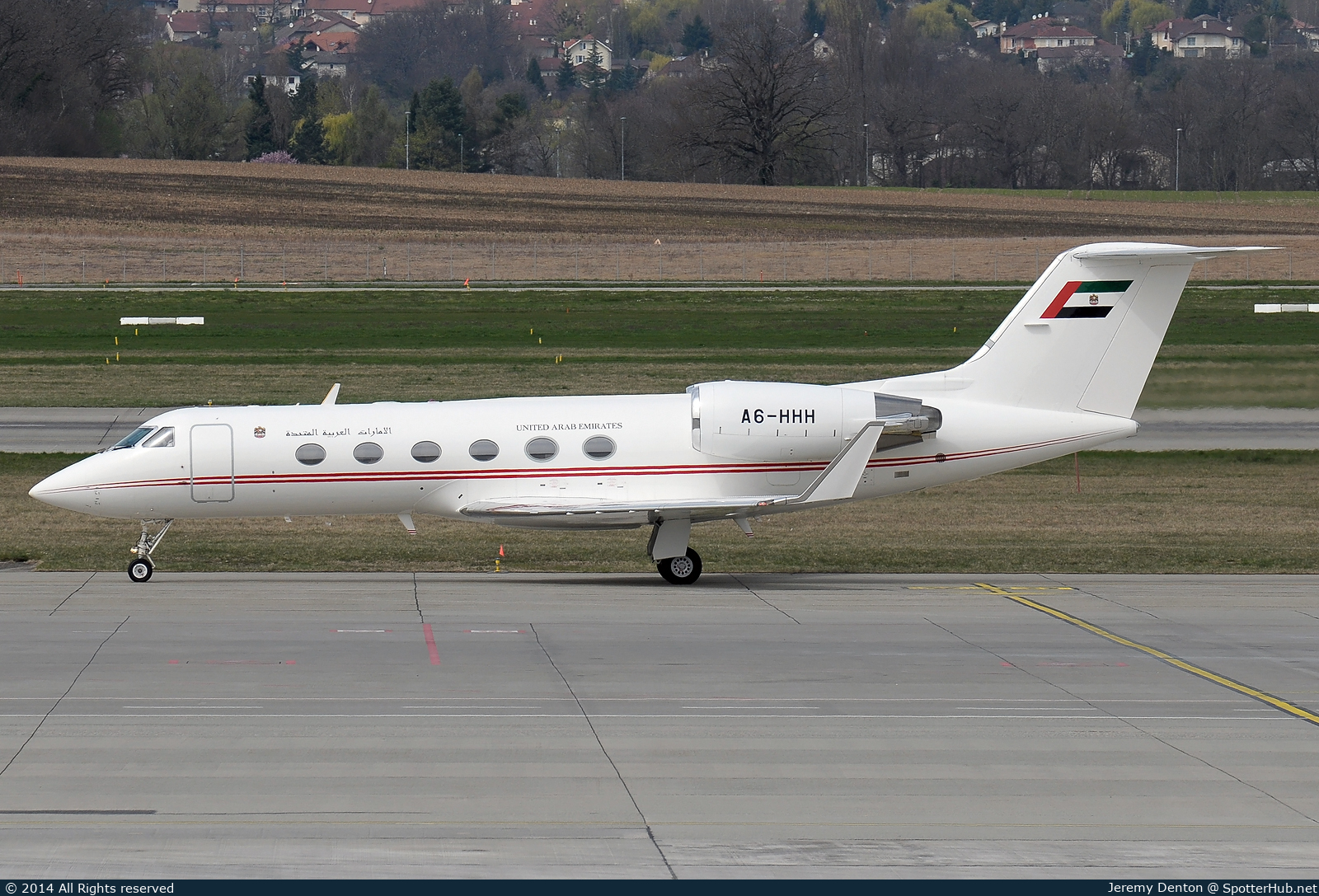 Photo of A6-HHH - Gulfstream GIV operated by Dubai Royal Air Wing