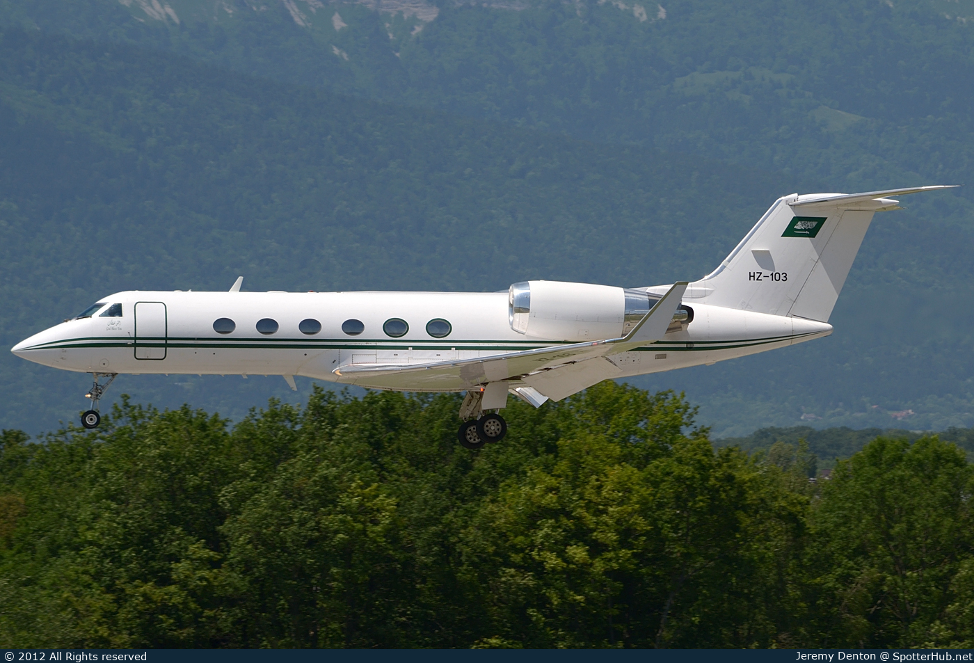 Photo of HZ-103 - Gulfstream GIV operated by Royal Saudi Air Force