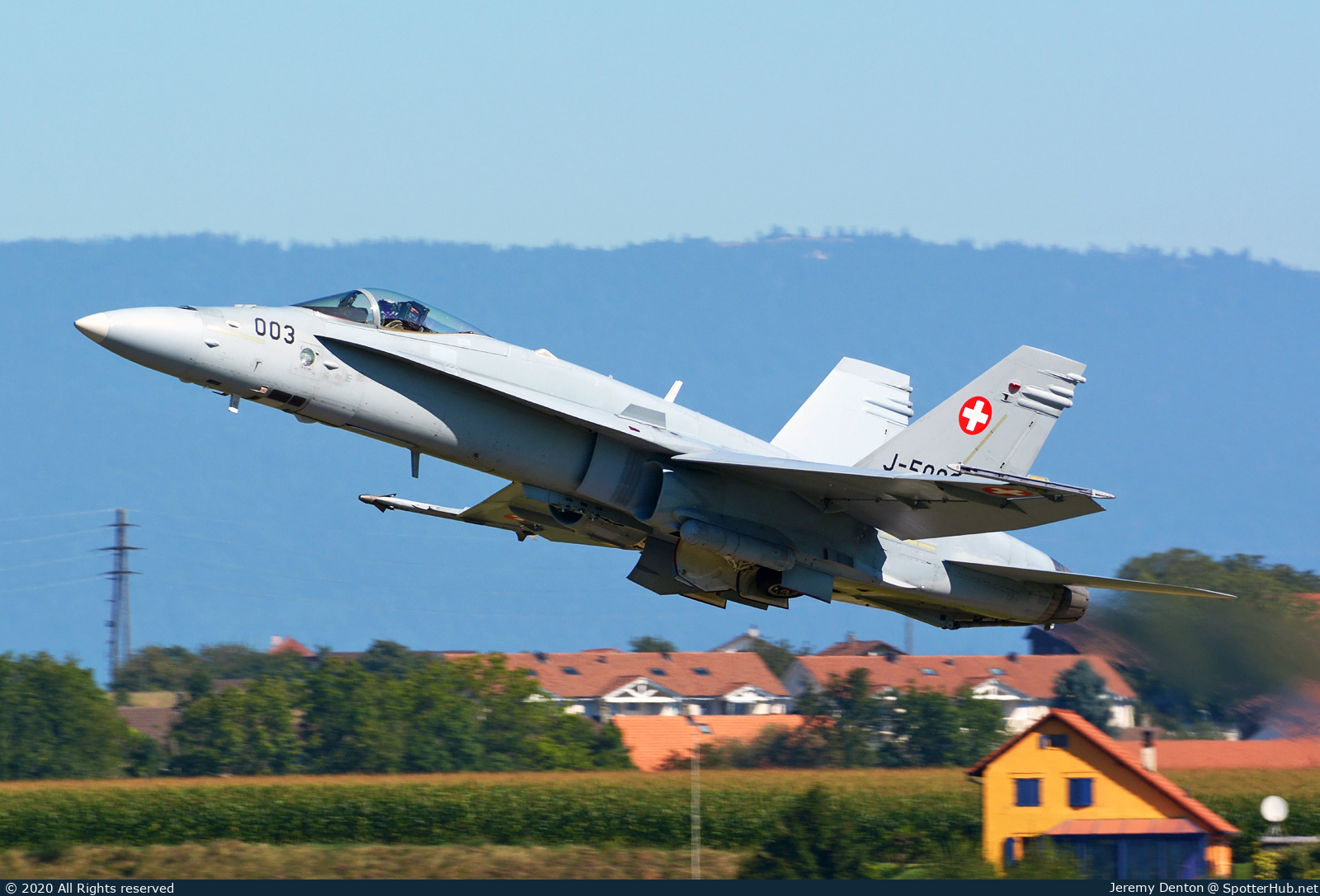 Photo of J-5003 - McDonnell Douglas F/A-18C Hornet operated by Swiss Air Force