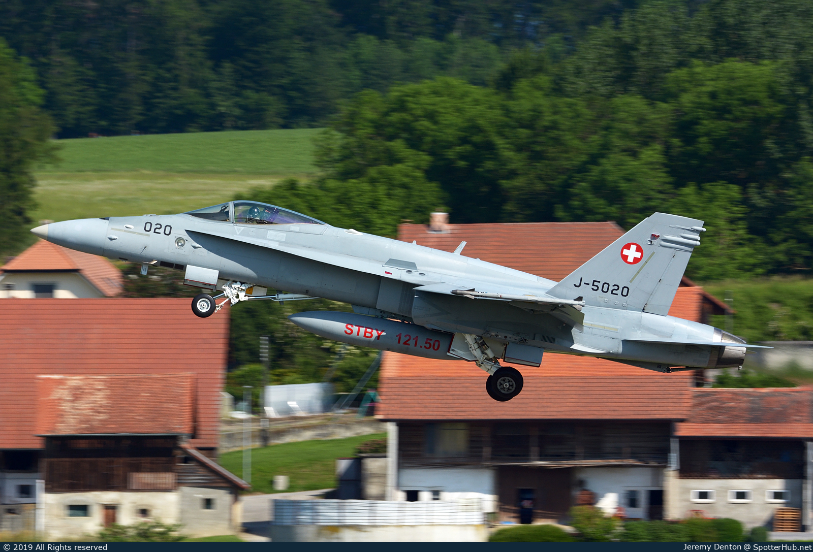 Photo of J-5020 - McDonnell Douglas F/A-18C Hornet operated by Swiss Air Force
