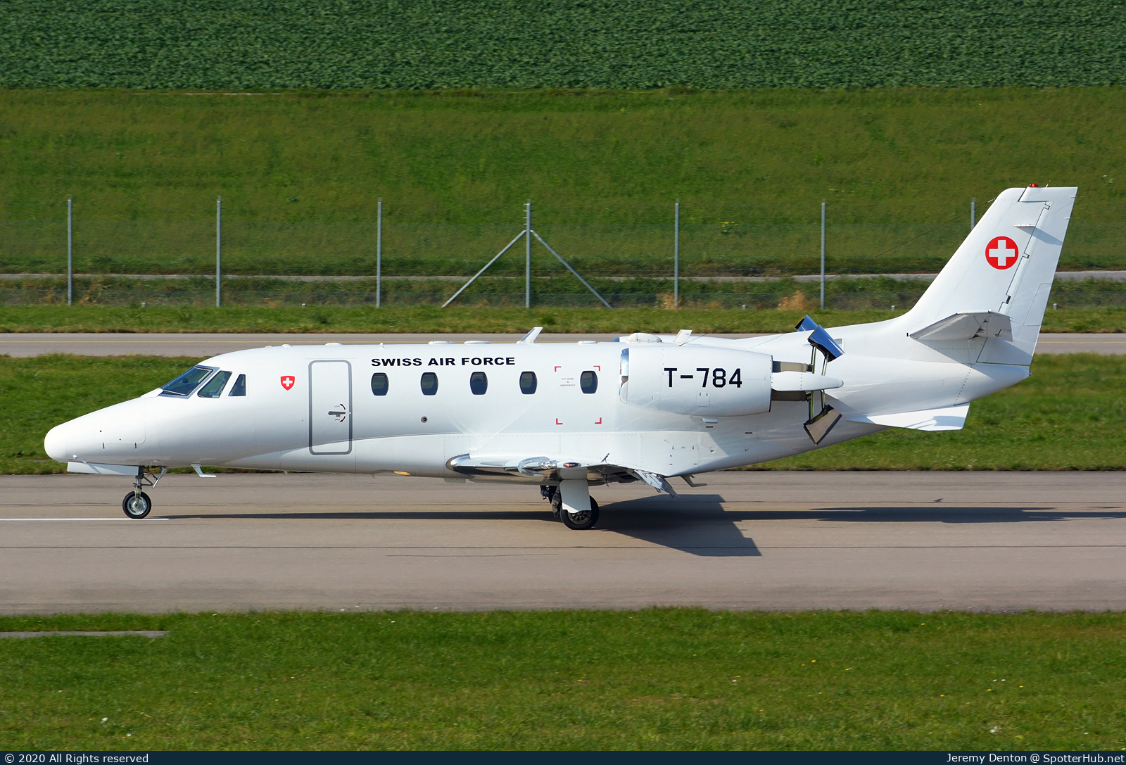 Photo of T-784 - Cessna 560XL Citation Excel operated by Swiss Air Force