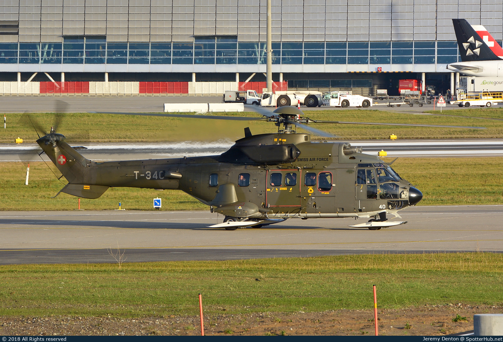Photo of T-340 - Eurocopter AS532UL Cougar operated by Swiss Air Force