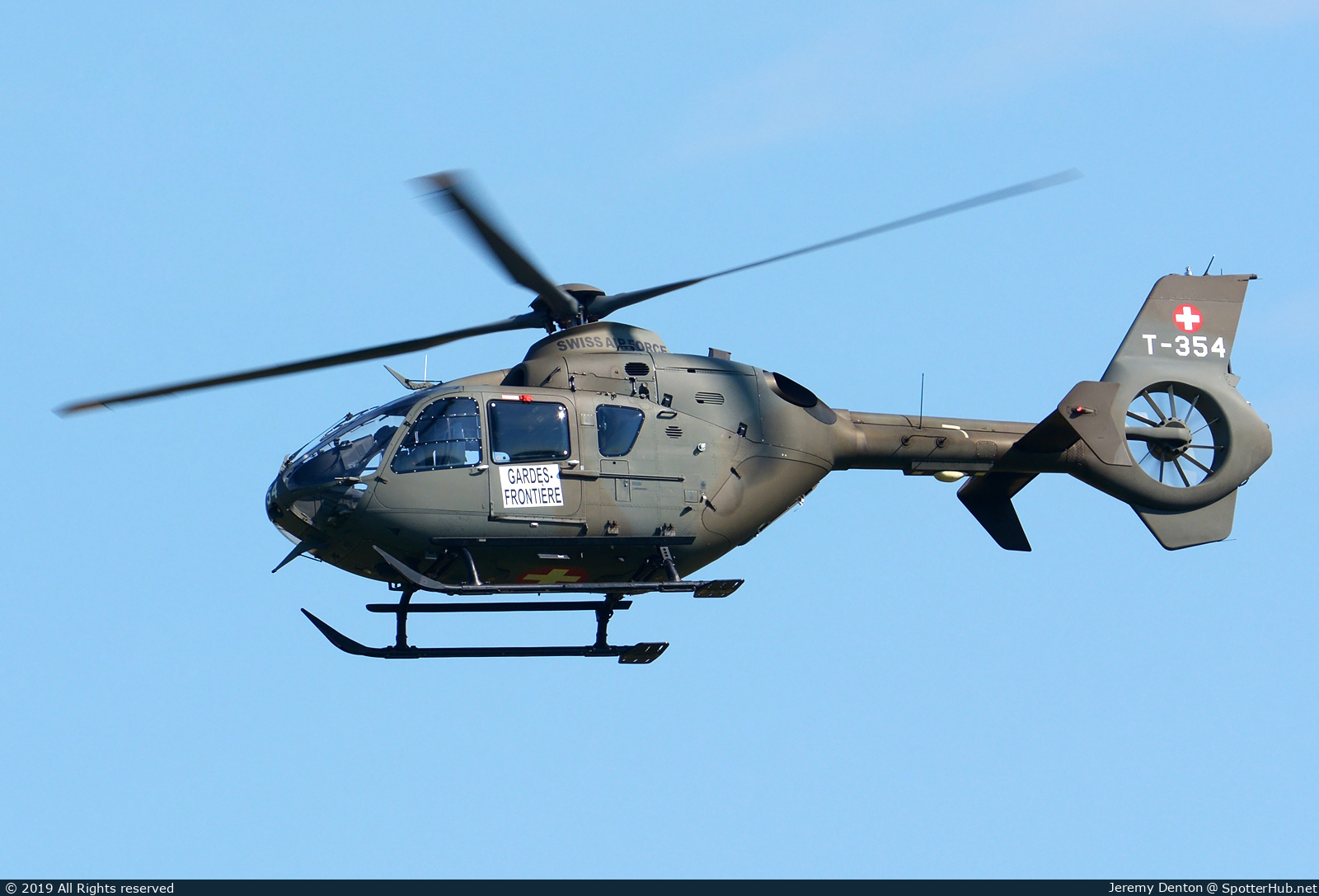 Photo of T-354 - Eurocopter EC635 P2+ operated by Swiss Air Force