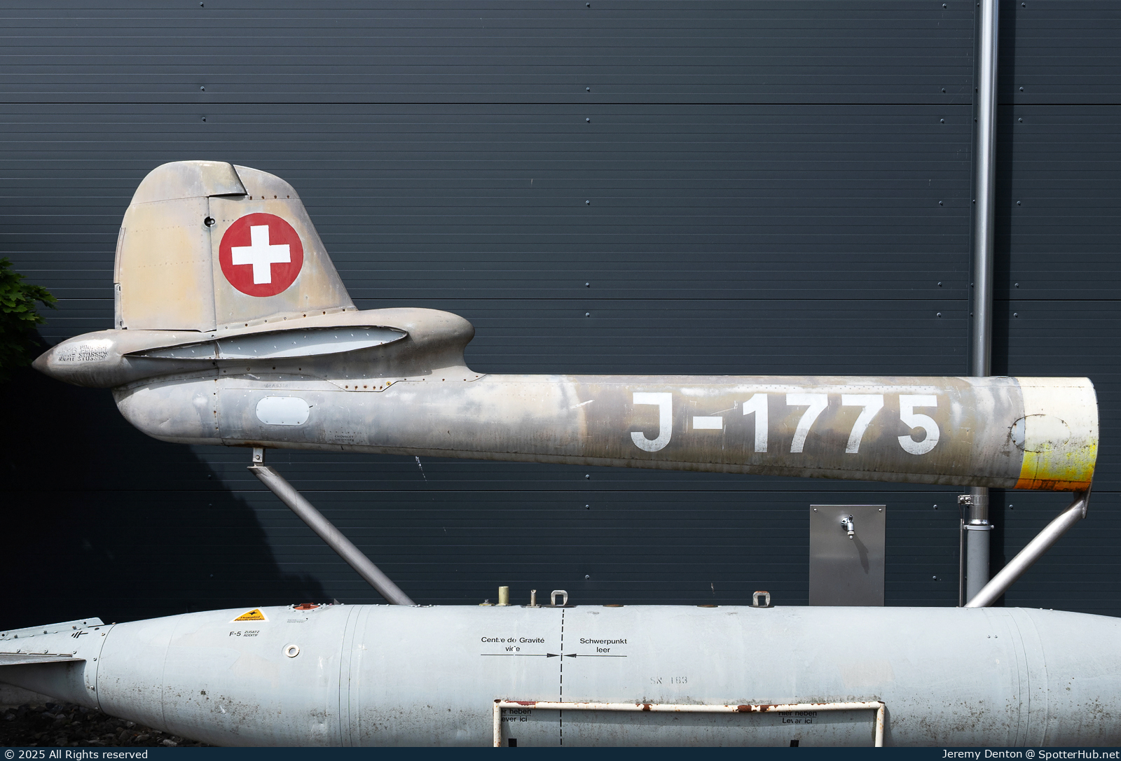 Photo of J-1775 - De Havilland DH-112 Venom FB.54 operated by Swiss Air Force