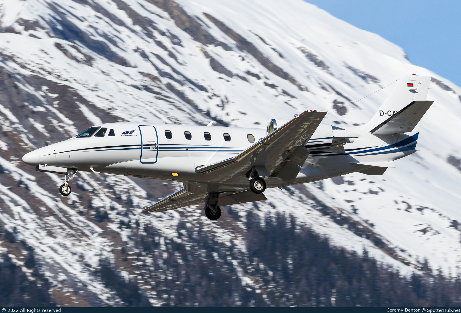 Photo of D-CAWP - Cessna 560XL Citation XLS+ operated by Aerowest