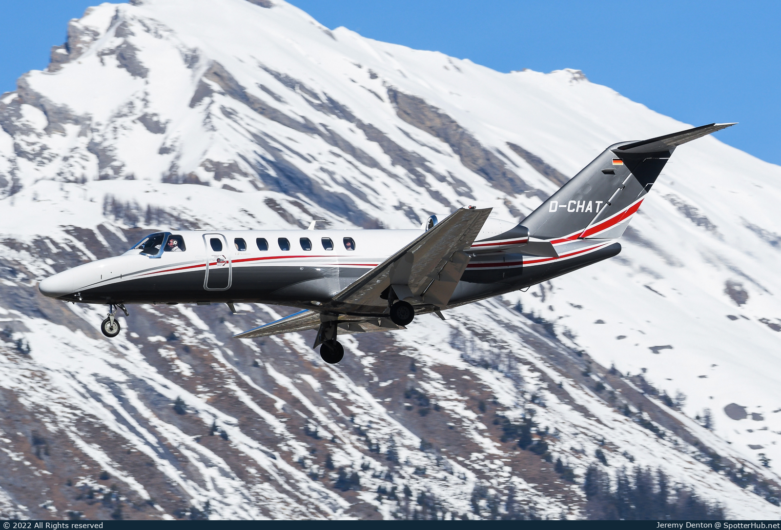 Photo of D-CHAT - Cessna 525B CitationJet CJ3+ operated by E-Aviation