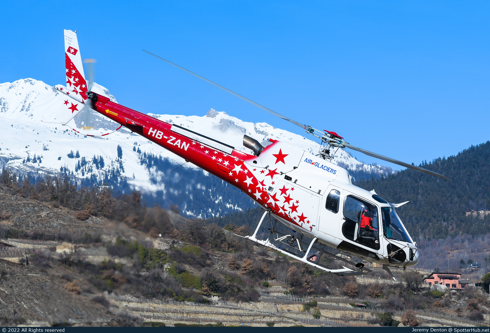 Photo of HB-ZAN - Airbus Helicopters H125 operated by Air Glaciers